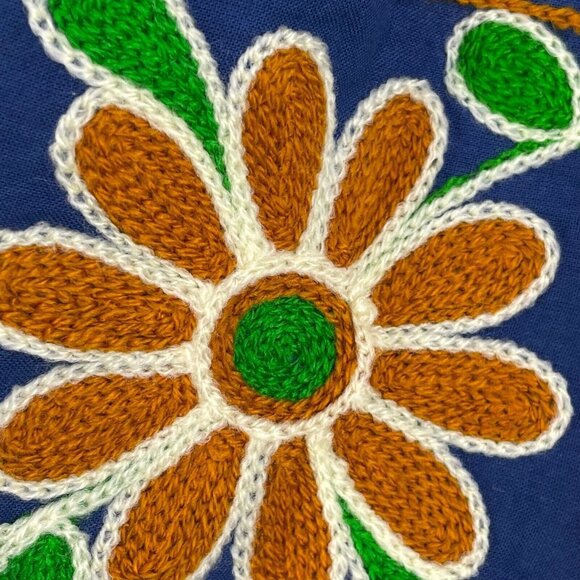 NWT All Things Mochi Womens Small Floral Embroidered Mini Skirt 100% Cotton - Picture 9 of 10